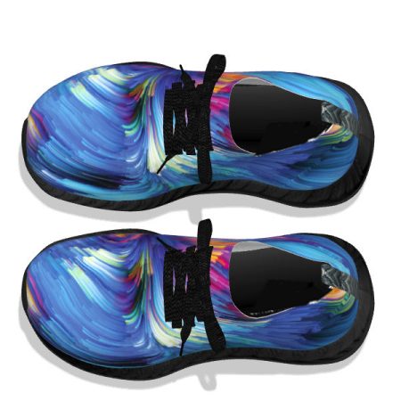 It Was All A Blur - Black Soles