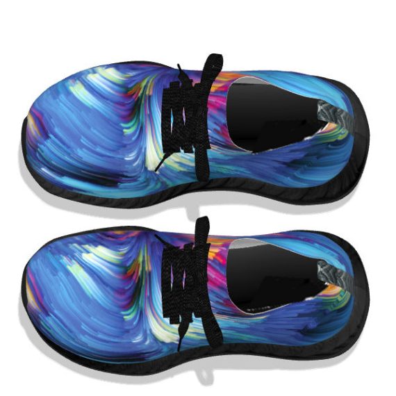 It Was All A Blur - Black Soles